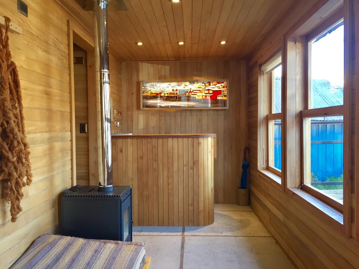 Palafito Azul Apart Hotel Кастро Екстериор снимка