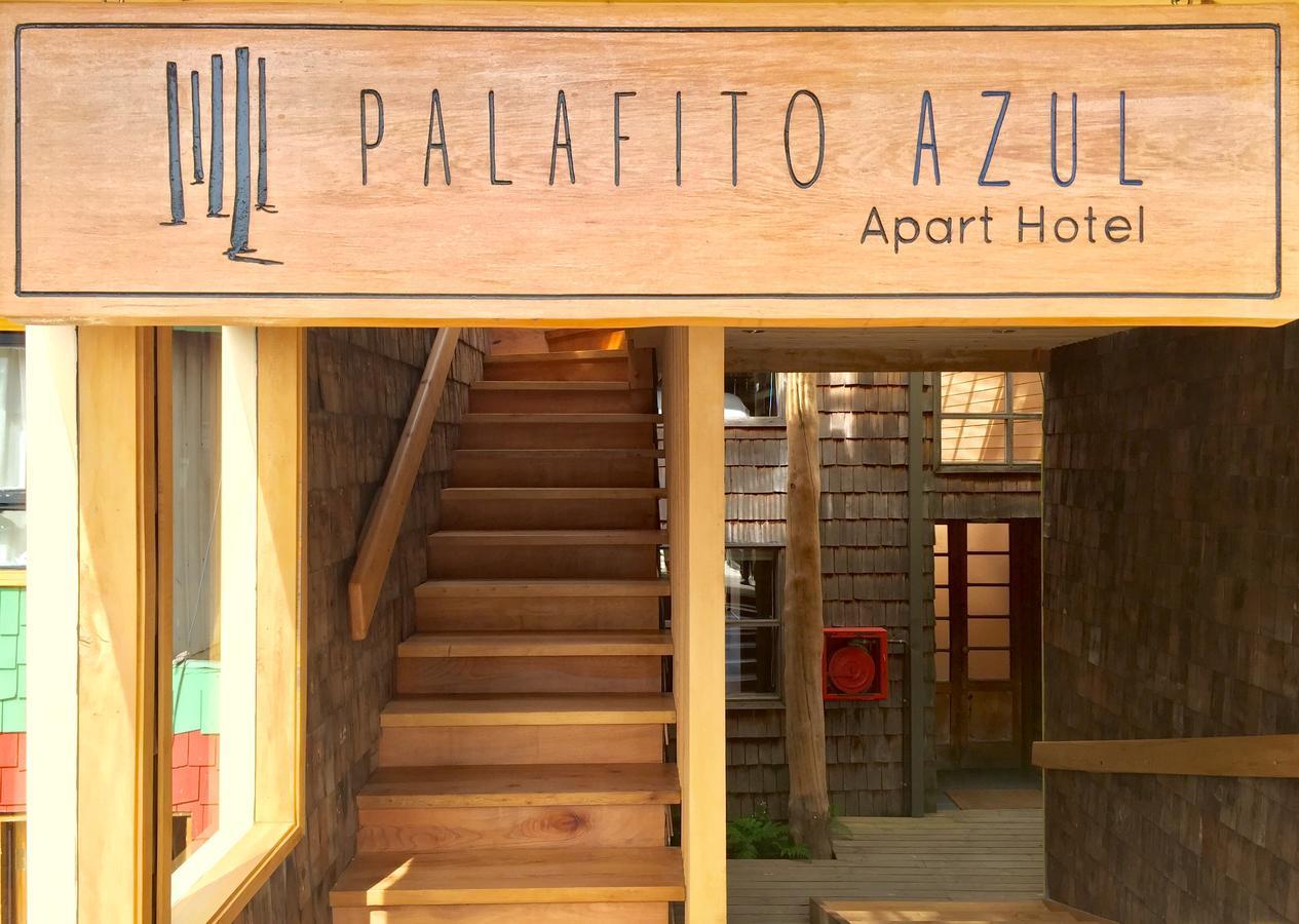 Palafito Azul Apart Hotel Кастро Екстериор снимка